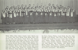 Larry Taylor Senior Choir Chs 1961 Dynamo Yearbook