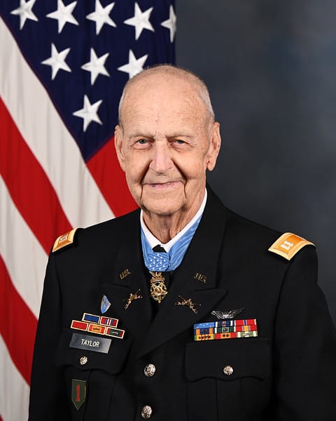 Medal Of Honor Recipient Captian Larry Taylor