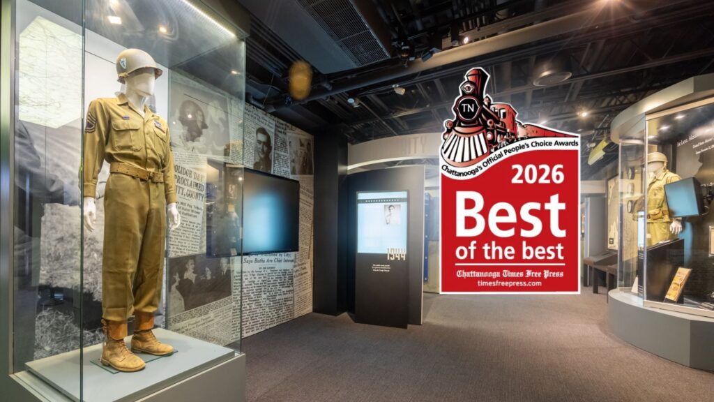 First Place Best Museum – Chattanooga’s People’s Choice Award